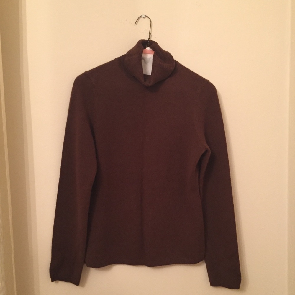 100% Cashmere Charter Club Luxury Turtleneck